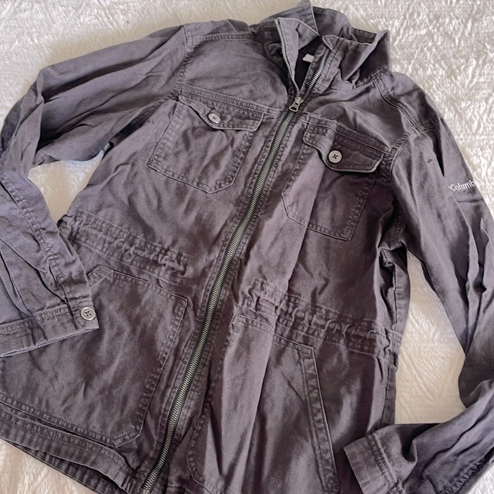 Columbia Grey Utility Jacket